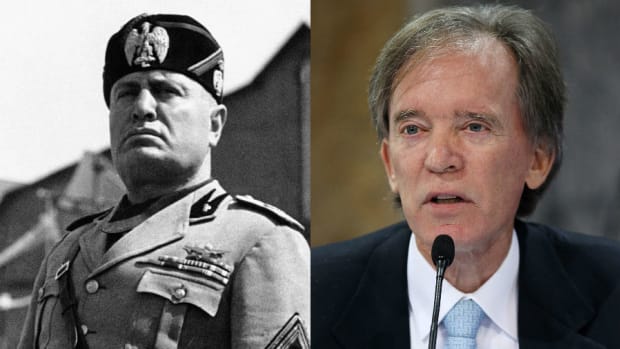 Il Duce and Bill Gross (Wikimedia Commons, Getty Images)