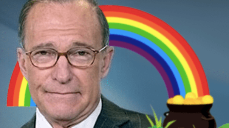 Human Counter-Indicator Larry Kudlow Says Trade Talks With China Are Going Great