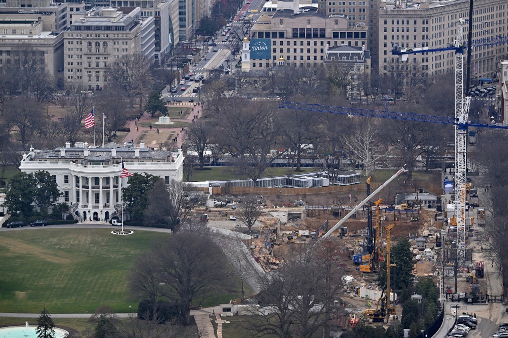 House Intel Committee Could Investigate Defense Firm Contributions to White House Ballroom