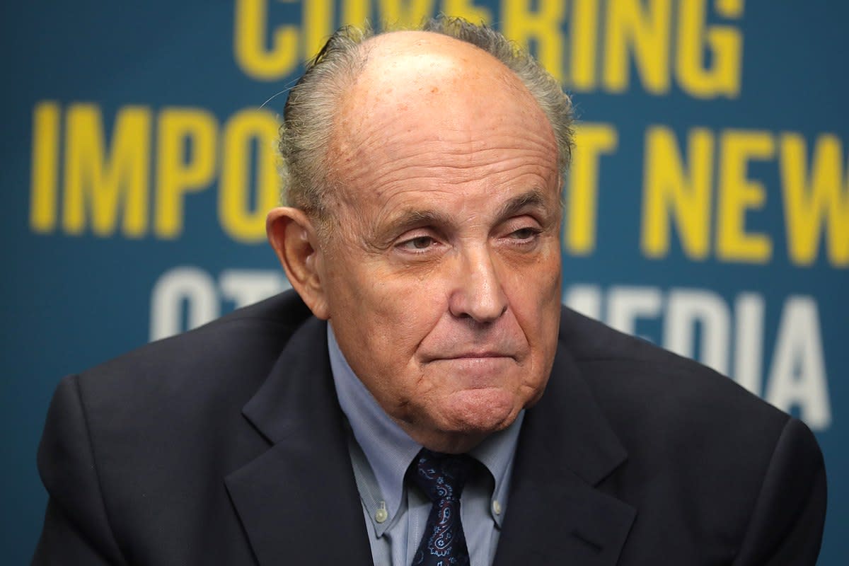 Rudy Giuliani Exits The Practice Of Law: Not With A Bang, But With A Piddle