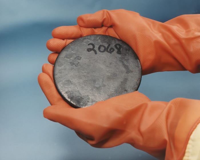 Uranium is the heaviest naturally occurring element. It's also a great name for a hedge fund, apparently. Public domain, via Wikimedia Commons