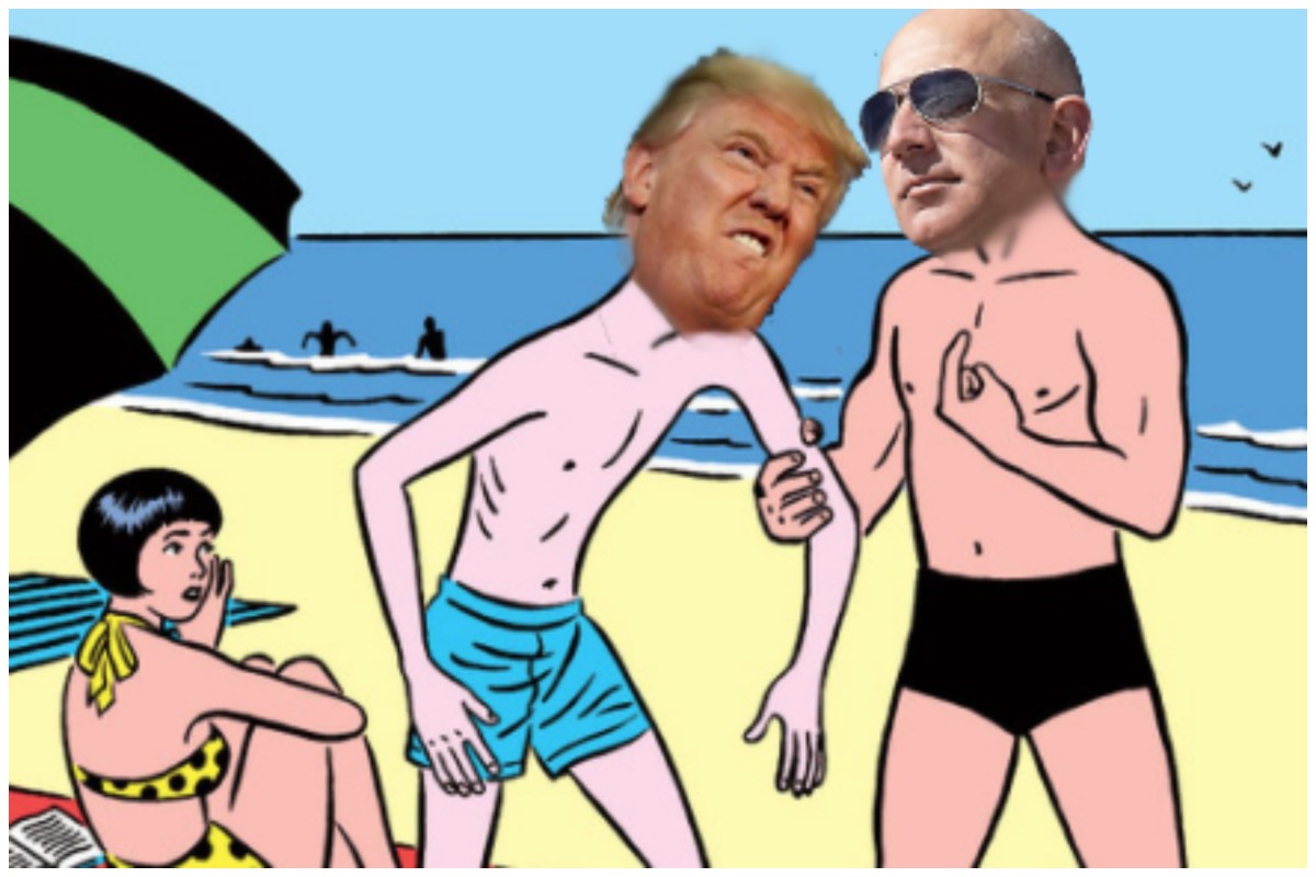 Trump.Bezos